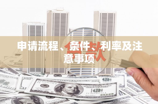 呼兰申请流程、条件、利率及注意事项