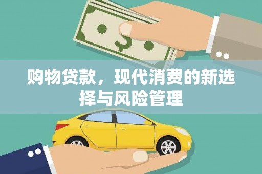 呼兰购物贷款，现代消费的新选择与风险管理