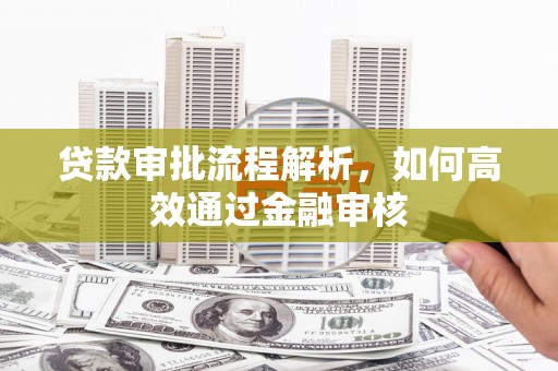 呼兰贷款审批流程解析，如何高效通过金融审核