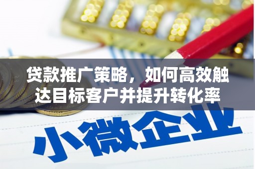 呼兰贷款推广策略，如何高效触达目标客户并提升转化率