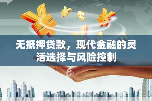 呼兰无抵押贷款，现代金融的灵活选择与风险控制