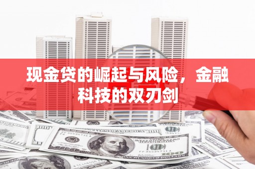 呼兰现金贷的崛起与风险，金融科技的双刃剑