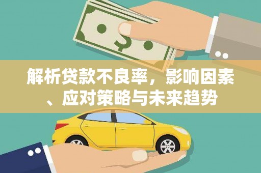 呼兰解析贷款不良率，影响因素、应对策略与未来趋势