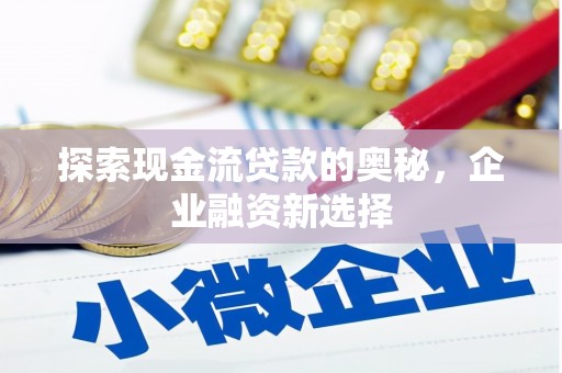 呼兰探索现金流贷款的奥秘，企业融资新选择