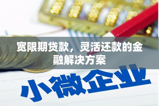 呼兰宽限期贷款，灵活还款的金融解决方案