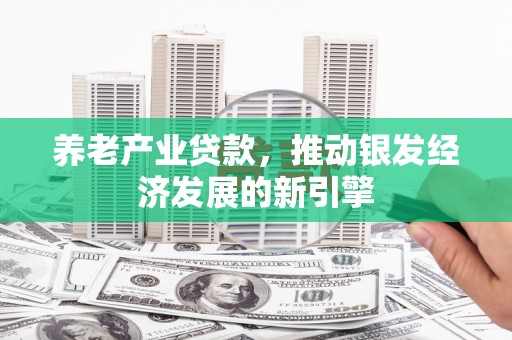 呼兰养老产业贷款，推动银发经济发展的新引擎