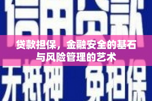 呼兰贷款担保，金融安全的基石与风险管理的艺术