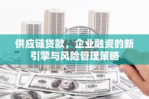 呼兰供应链贷款，企业融资的新引擎与风险管理策略