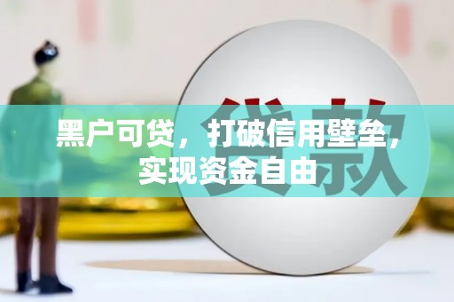 呼兰黑户可贷，打破信用壁垒，实现资金自由