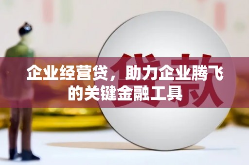 呼兰企业经营贷，助力企业腾飞的关键金融工具