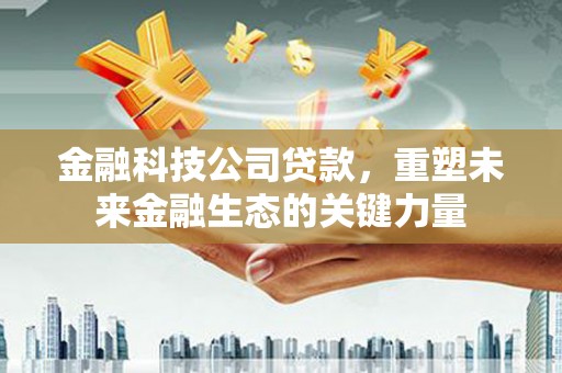 呼兰金融科技公司贷款，重塑未来金融生态的关键力量