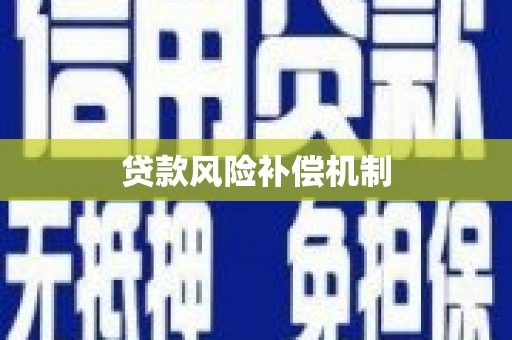 呼兰贷款风险补偿机制