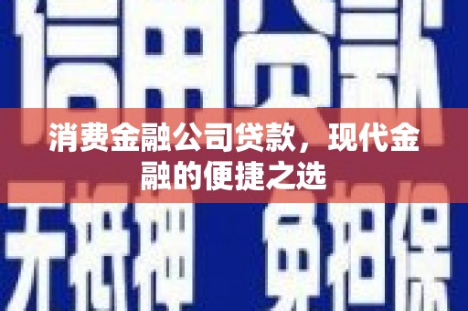 呼兰消费金融公司贷款，现代金融的便捷之选