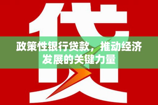 呼兰政策性银行贷款，推动经济发展的关键力量