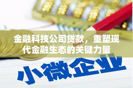 呼兰金融科技公司贷款，重塑现代金融生态的关键力量