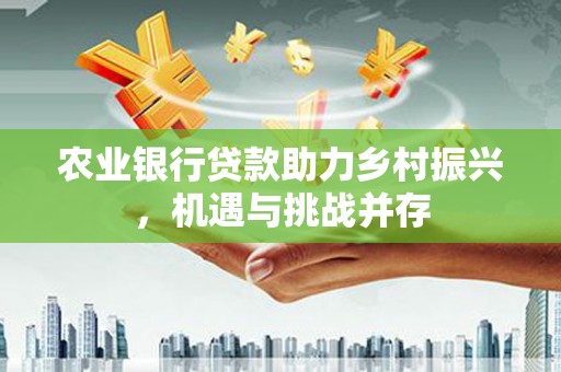 呼兰农业银行贷款助力乡村振兴，机遇与挑战并存