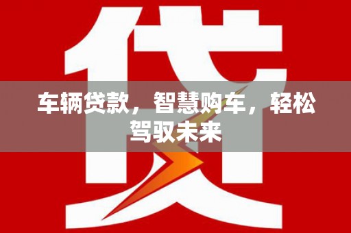 呼兰车辆贷款，智慧购车，轻松驾驭未来