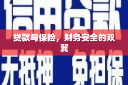 呼兰贷款与保险，财务安全的双翼