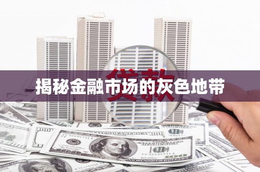 呼兰揭秘金融市场的灰色地带