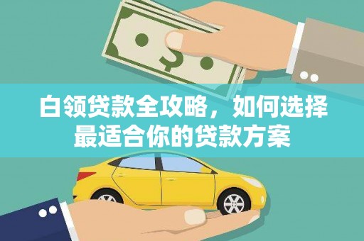 呼兰白领贷款全攻略，如何选择最适合你的贷款方案